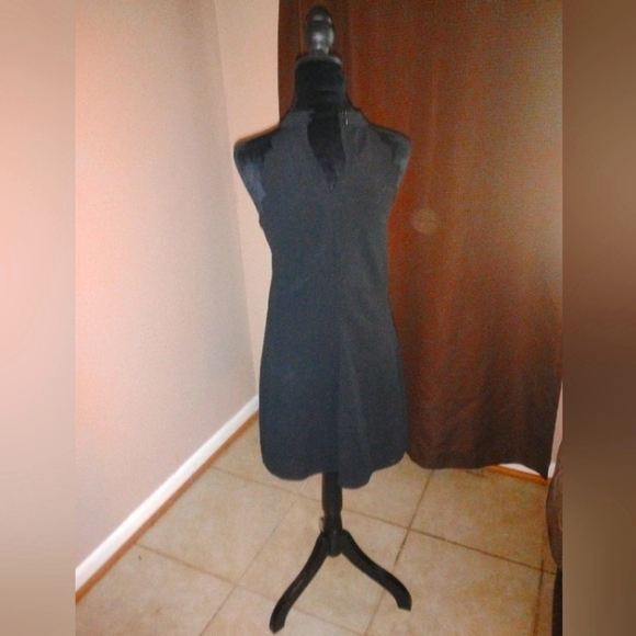 NWOT Women's A Byer Small Cocktail Dress Black Cutout Sleeve Design - Picture 7 of 7